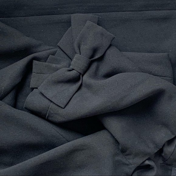 Gal Meets Glam Meredith Off-the-Shoulder Wide Leg  Jumpsuit in black - Picture 10 of 14